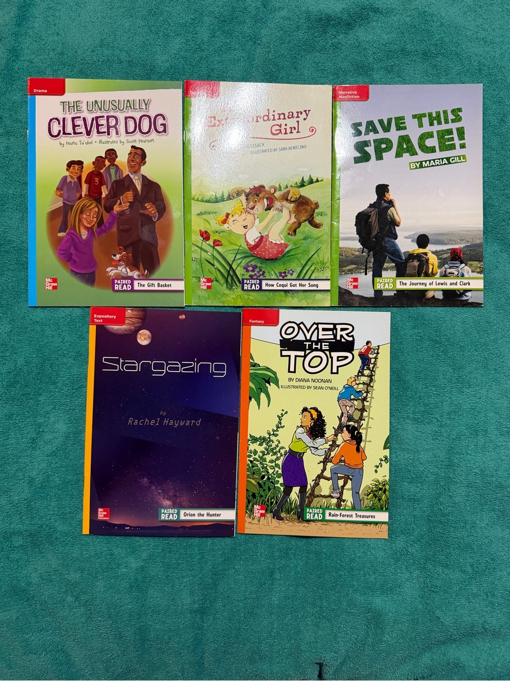 Set of 5 Educational Children’s Books by McGraw Hill